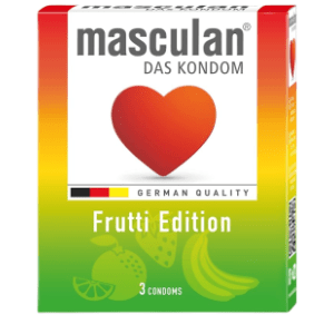 Prezervativ MASCULAN Frutti edition  3kom