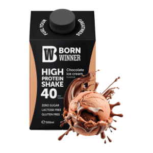 Protein šejk BORN WINNER čokolada 500ml