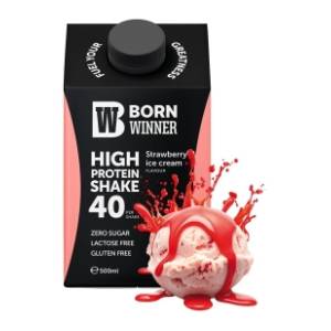 Protein šejk BORN WINNER jagoda 500ml
