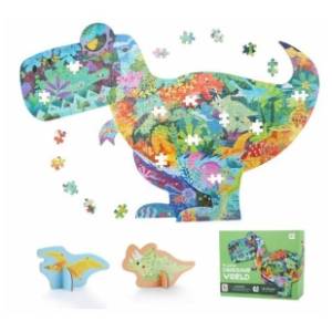 Puzzle Dino svet MILLA TOYS