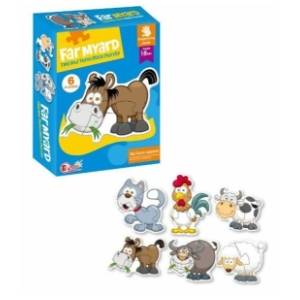 Puzzle Farma 6u1 MILLA TOYS