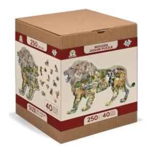 Puzzle Lion roar WOODEN