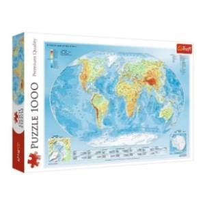 Puzzle Mapa sveta 1000 delova TREFL