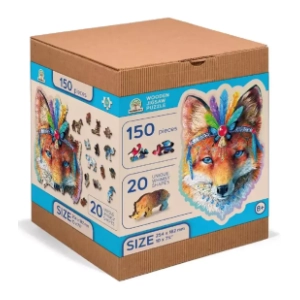 Puzzle Mystic fox WOODEN