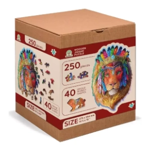 Puzzle Mystic lion WOODEN