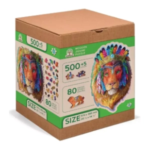 Puzzle Mystic lion XL WOODEN