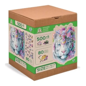 Puzzle Mystic tiger WOODEN