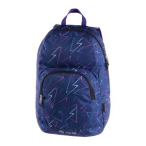 Ranac za školu PULSE Solo blue triangle 