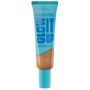 RIMMEL Kind & free glow it up tečni puder 400 natural beige