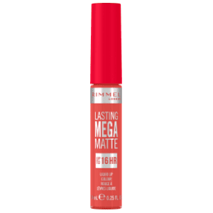 RIMMEL Lasting mega matte tečni ruž za usne 600 coral sass
