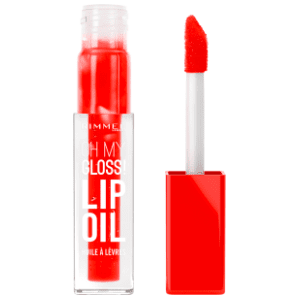 RIMMEL Oh my gloss lip oil sjaj za usne 004 vivid red