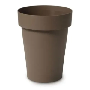 Saksija GARDINO Melrose visoka okrugla 40cm moka