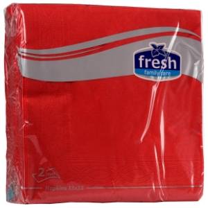 Salvete FRESH crvene 2sloja 35kom