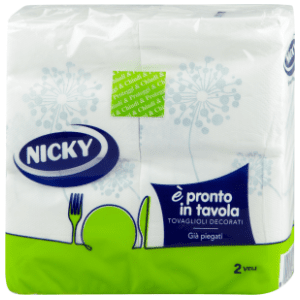 Salvete NICKY dekorisane 2sloja 50kom
