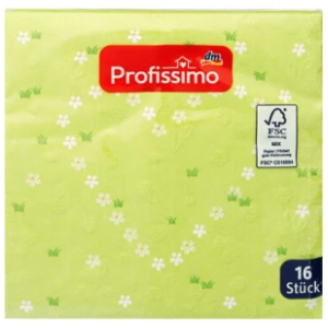 Salvete PROFISSIMO Cvetno srce 3sloja 16kom