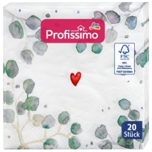 Salvete PROFISSIMO Eukaliptus 3sloja 20kom