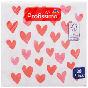 Salvete PROFISSIMO Srca 3sloja 20kom