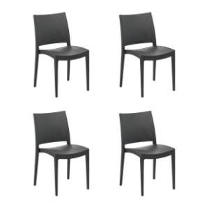 Set baštenskih stolica HANAH HOME Specto 4kom anthracite