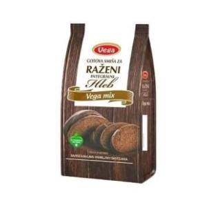 Smeša za raženi integralni hleb VEGA 500g