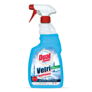 Sredstvo za prozore DUAL Power blue sprej 750ml