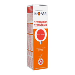 Šumeće tablete BIOFAR 12 vitamina +12 minerala 20kom
