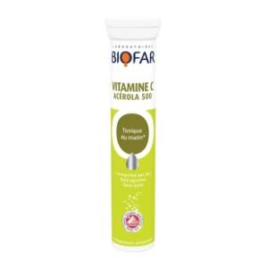 Šumeće tablete BIOFAR Acerola vitamin C 500mg 20kom