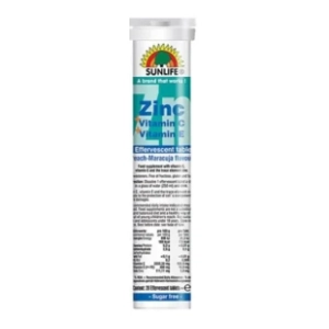 Šumeće tablete SUNLIFE cink vitamin C i E 20kom