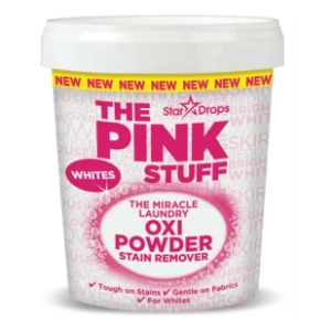 THE PINK STUFF Oxi powder odstranjivač fleka za belu odeću 1kg