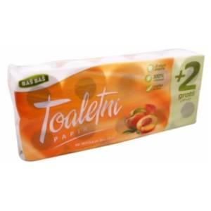 Toaletni papir BAŠ BAŠ breskva 3sloja 10kom