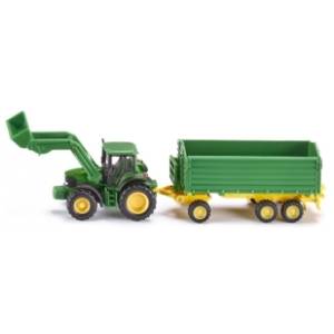 Traktor sa bagerom i prikolicom 1843 SIKU