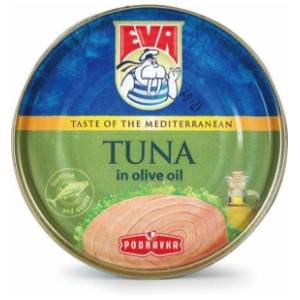 Tunjevina EVA komadi u maslinovom ulju 80g