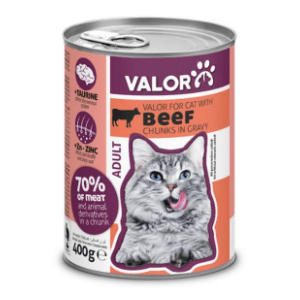 VALOR hrana za mačke govedina 400g