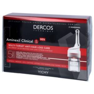 VICHY Dercos aminexil clinical 5 ampule protiv opadanja kose 21kom
