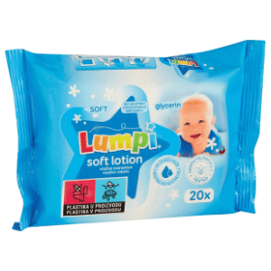 Vlažne maramice LUMPI soft lotion 20kom