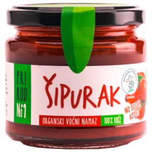 Voćni namaz PRIRODNO1 divlji šipurak 200g