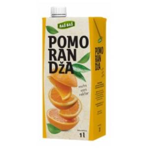 Voćni sok BAŠ BAŠ pomorandža sa zaslađivačem 1l