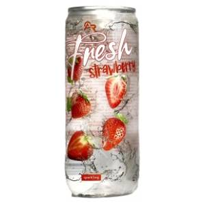 Gazirani sok FRESH strawberry 330ml