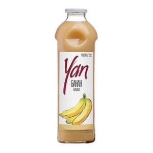 Voćni sok YAN banana 100% 930ml