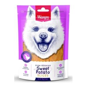 WANPY poslastica za pse sweet potato slices 100g