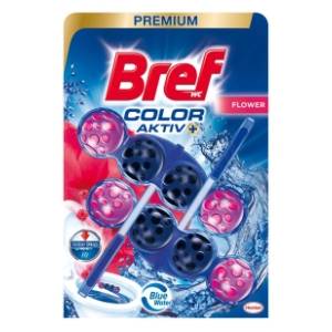 WC osveživač BREF color active flower 2x50g