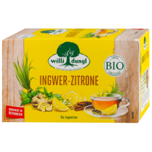 WILLI DUNGL organski čaj đumbir limun 36g