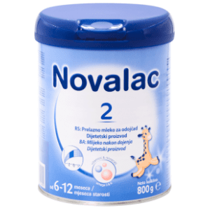 Zamensko mleko NOVALAC 2 800g