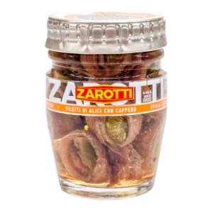 ZAROTTI fileti inćuna kaprom u suncokretovom ulju 60g