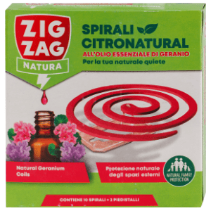 ZIG ZAG Citronatural geranium spirale protiv komaraca 10kom