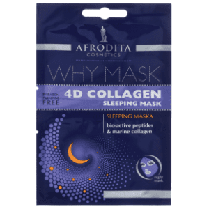 AFRODITA 4D Collagen sleeping maska za lice 2x6ml