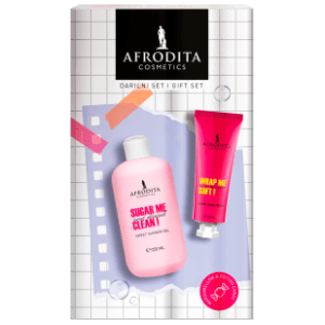 AFRODITA set Sweet on you (gel za tuširanje i krema za ruke)