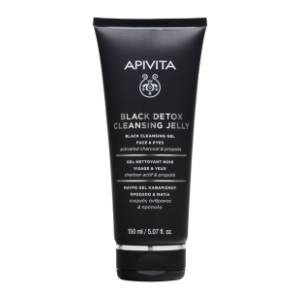 APIVITA crni detoks gel za čišćenje lica 150ml