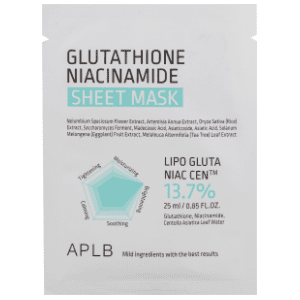 APLB Glutathione niacinamide maska za lice 25ml