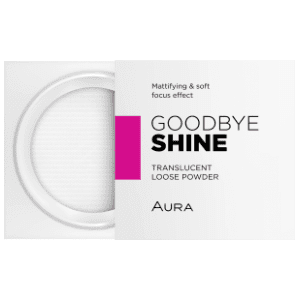 AURA Goodbye shine translucent puder u prahu za matiranje kože lica