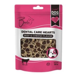 BESTA Heart poslastica za pse govedina i sir 80g